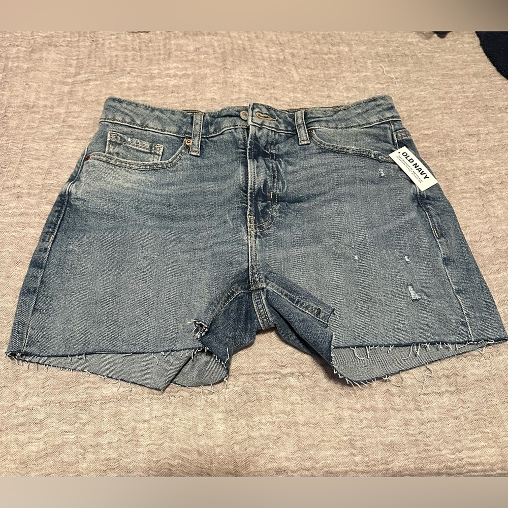 Old Navy High Rise O.G. Straight Leg Jean Shorts